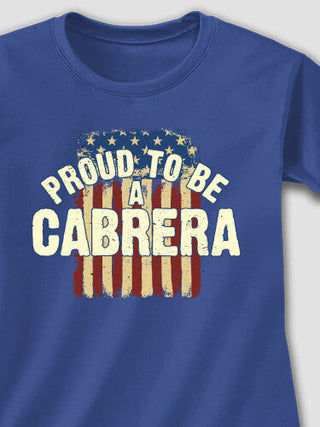 Proud To Be : Adult Ladies Fitted T-Shirt