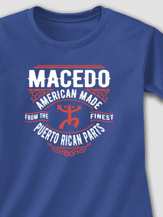Puerto Rican Parts : Adult Ladies Fitted T-Shirt