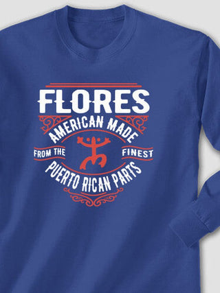 Puerto Rican Parts : Printed Long Sleeves