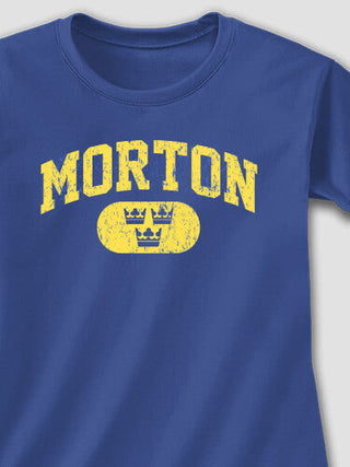 Swedish Varsity : Adult Ladies Fitted T-Shirt