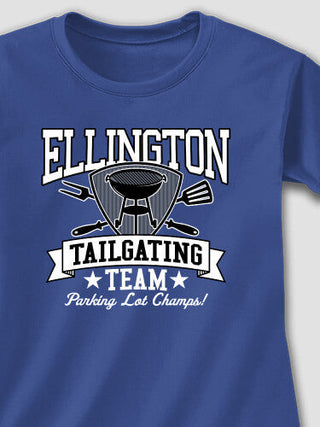 Tailgating Team : Adult Ladies Fitted T-Shirt
