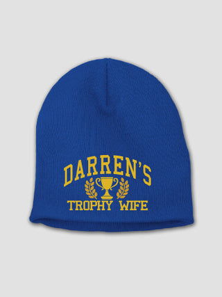 Trophy Wife : Embroidered Beanies