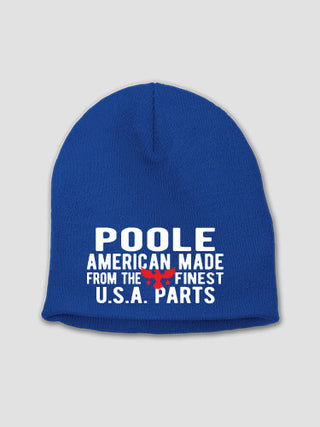 U.S.A. Parts : Embroidered Beanies