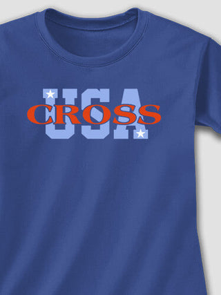USA : Adult Ladies Fitted T-Shirt