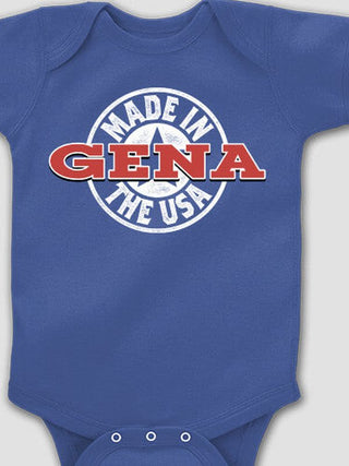 USA Stamp : Printed Baby Bodysuits