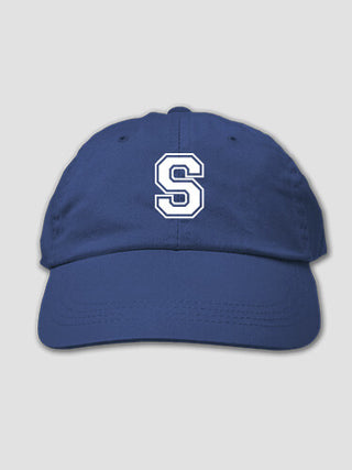 Varsity Letter : Embroidered Baseball Hats