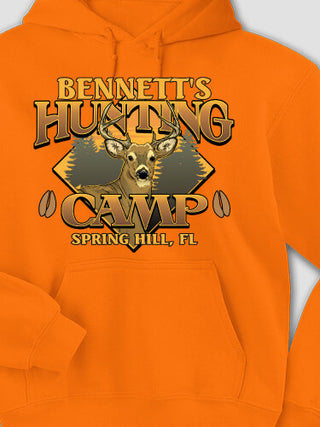 Deer Hunting Camp : Printed Hoodies