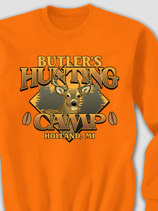 Deer Hunting Camp : Printed Sweatshirts