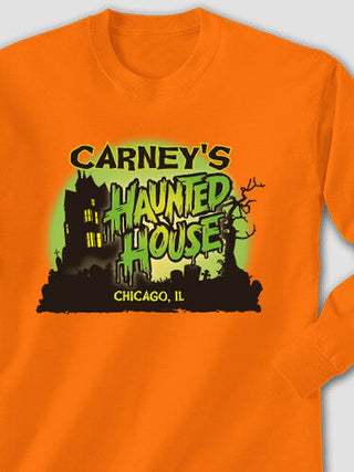 Haunted House : Printed Long Sleeves