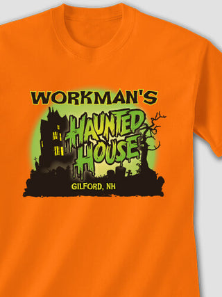 Haunted House : Printed T-Shirts