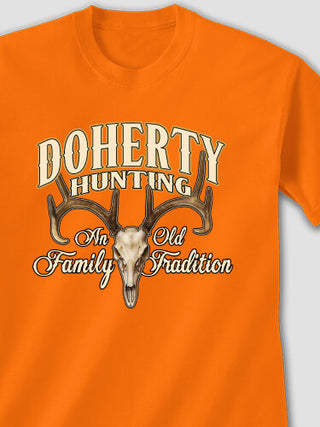 Hunting Family Tradition : Printed T-Shirts