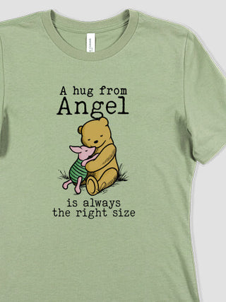 A Hug : Premium Ladies T-Shirts