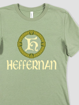 Celtic Wreath Monogram : Premium Ladies T-Shirts