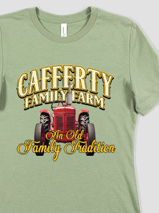 Farming Family Tradition : Premium Ladies T-Shirts