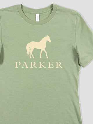 Horse : Premium Ladies T-Shirts