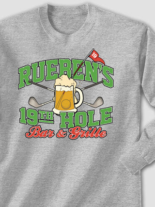 19th Hole : Printed Long Sleeves