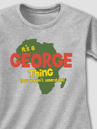African American Thing : Adult Ladies Fitted T-Shirt