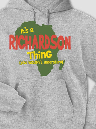 African American Thing : Printed Hoodies