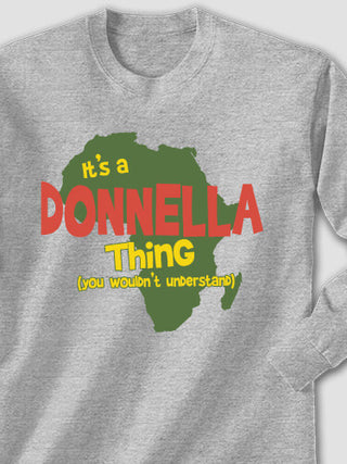 African American Thing : Printed Long Sleeves