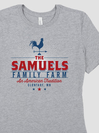 American Farm : Premium Ladies T-Shirts