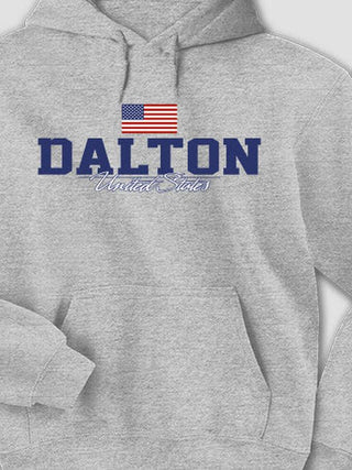 American Flag : Printed Hoodies