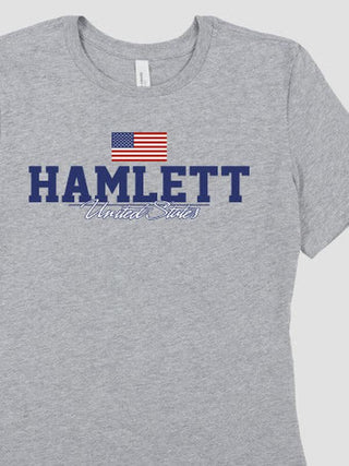 American Flag : Premium Printed T-Shirts