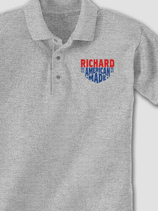 American Made : Embroidered Polo Shirts