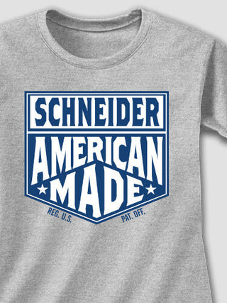 American Made : Adult Ladies Fitted T-Shirt
