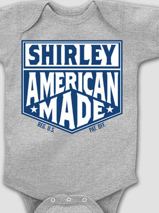 American Made : Printed Baby Bodysuits