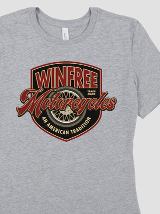American Motorcycle Tradition : Premium Ladies T-Shirts