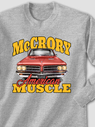American Muscle Car : Printed Long Sleeves