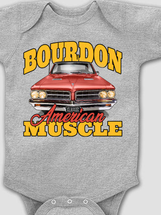 American Muscle Car : Printed Baby Bodysuits