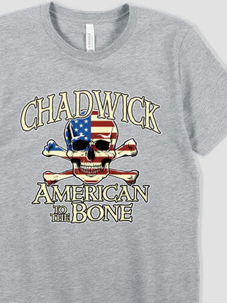 American to the Bone : Premium Printed T-Shirts