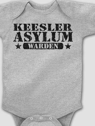 Asylum Warden : Printed Baby Bodysuits