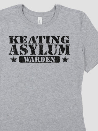 Asylum Warden : Premium Ladies T-Shirts