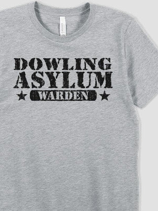 Asylum Warden : Premium Printed T-Shirts