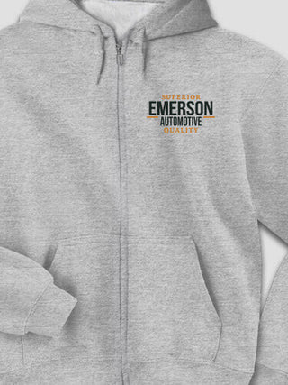 Automotive : Embroidered Zip Hoodies