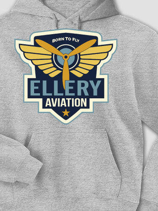 Aviation Patch : Printed Hoodies
