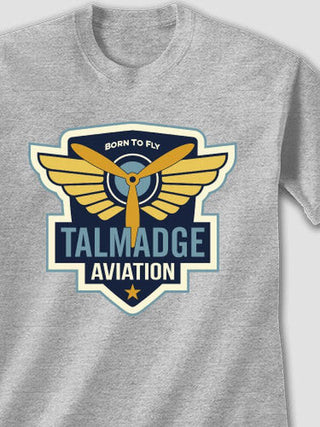 Aviation Patch : Printed T-Shirts
