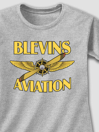 Aviation : Adult Ladies Fitted T-Shirt
