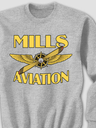 Aviation : Printed Sweatshirts