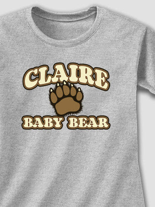 Baby Bear : Adult Ladies Fitted T-Shirt