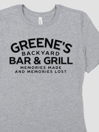 Backyard Bar and Grill : Premium Printed T-Shirts