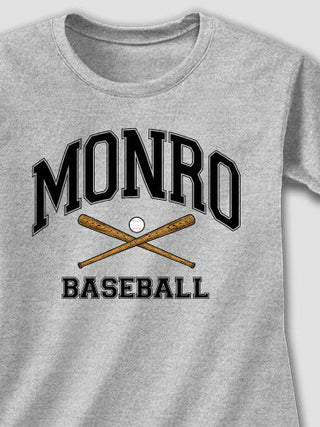 Baseball : Adult Ladies Fitted T-Shirt