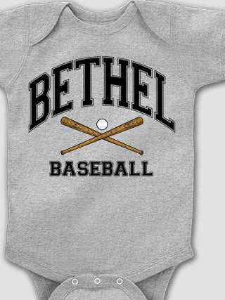 Baseball : Printed Baby Bodysuits