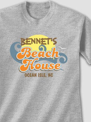 Beach House : Printed T-Shirts