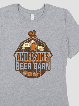 Beer Barn : Premium Ladies T-Shirts