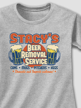 Beer Removal : Printed T-Shirts
