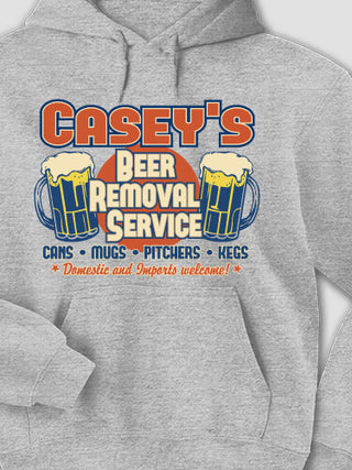 Beer Removal : Printed Hoodies