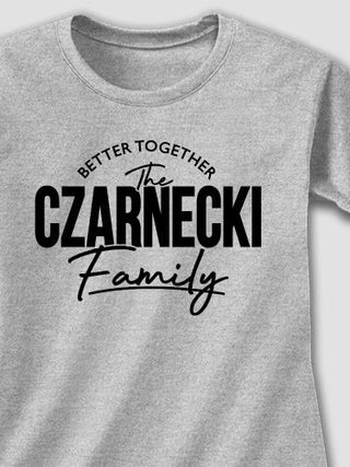 Better Together Family : Adult Ladies Fitted T-Shirt